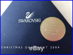 Lot 5 SWAROVSKI CRYSTAL 2000 2001 2002 2003 2004 SNOWFLAKE CHRISTMAS ORNAMENTS