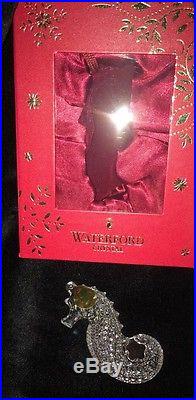 (Lot Of 4) 2014 Annual Waterford Crystal Christmas Ornaments