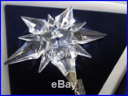 Lot of 3 Swarovski Crystal Christmas Ornaments 1999, 2001, 2002
