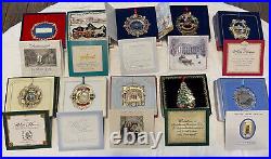 Lot of 42 White House Historical Assn Christmas Ornaments 1982-2017Mint