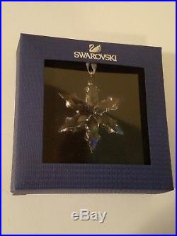 Lot of 6 Swarovski Crystal Christmas Ornaments 2015 & 2016 Annual and Set of 3