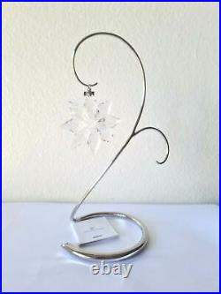 Lovely Swarovski Crystal 2013 Star Snowflake Annual Christmas Ornament with Hanger