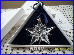 MIB 2001 Swarovski Crystal Snowflake Ornament
