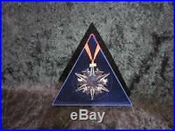 MIB 2002 Swarovski Annual Crystal Snowflake Star Christmas Ornament