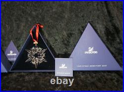 MIB 2007 Swarovski Annual Crystal Snowflake Star Christmas Ornament