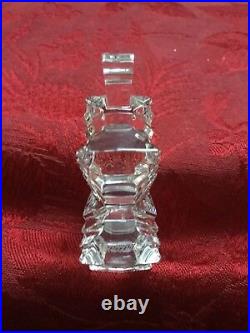 MIB FLAWLESS Exquisite BACCARAT Art Crystal 3D NOEL SNOWFLAKE Christmas ORNAMENT