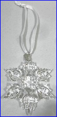 MINT! SWAROVSKI Crystal (1041301) 2010 Annual Edition, Christmas Ornament