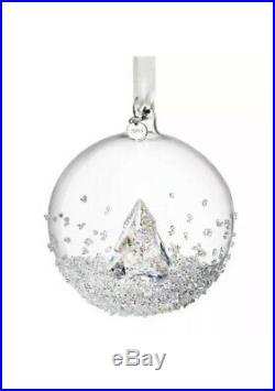 Mib Swarovski Christmas Ornament Ball 2013 Annual Ed. #5004498
