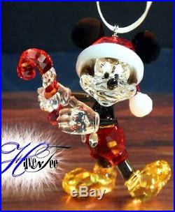 Mickey Mouse Disney Christmas Ornament 2018 Authentic Swarovski Crystal 5412847