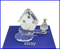 NEW 100% SWAROVSKI Brand Holiday Magic Tea Light Holder Figurine Display 5596818