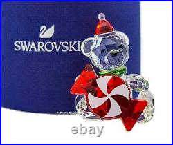 NEW 100% SWAROVSKI Crystal Kris Bear Christmas Annual Edition 2021 Deco 5597045