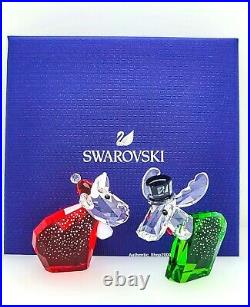 NEW 100% SWAROVSKI Crystal Mo & Ricci Holiday Annual Edition 2021 Deco 5597046