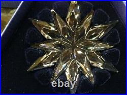 NEW 2011 Swarovski (20 Years) Crystal Christmas Ornament withboth certificates