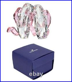 NEW SWAROVSKI Brand 5428568 Ballet shoes Pink Crystal Lace Figurine Display