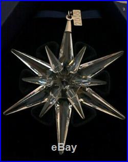 NEW Swarovski Crystal 2005 Christmas STAR/SNOWFLAKE ORNAMENT NIB WithCOA