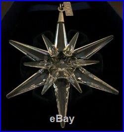 NEW Swarovski Crystal 2005 Christmas STAR/SNOWFLAKE ORNAMENT NIB WithCOA