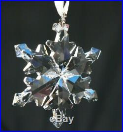 NEW Swarovski Crystal Large Christmas Ornament 2011 2012 Little Star LOT