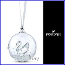 NIB 100% Authentic Swarovski Annual Edition 2020 Swan Ball Ornament #5453639
