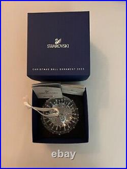 NIB Swarovski 2013 Annual Crystal Ball Moonlight Tree Ornament #5004498 1st