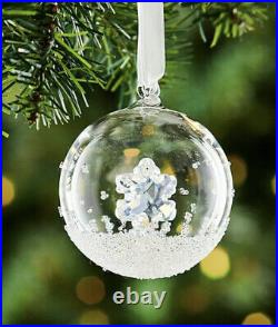 NIB Swarovski 2019 A. E. Christmas Ball With Snowflake Crystal Ornament #5453636