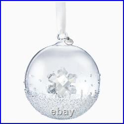 NIB Swarovski 2019 A. E. Christmas Ball With Snowflake Crystal Ornament #5453636