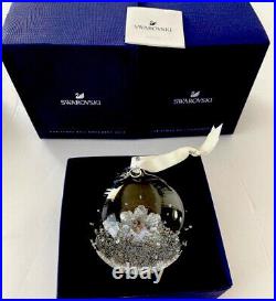 NIB Swarovski 2019 A. E. Christmas Ball With Snowflake Crystal Ornament #5453636