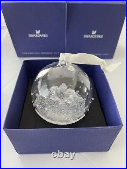 NIB Swarovski 2019 A. E. Christmas Ball With Snowflake Crystal Ornament #5453636