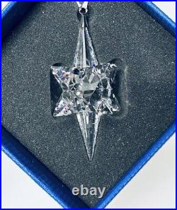 NIB Swarovski A. E. 2017 Large 3D Star Crystal Clear Christmas Ornament #5287019