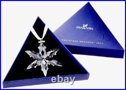 NIB Swarovski Annual Edition 2015 Crystal Ornament Snowflake Large #5099840