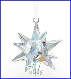 NIB Swarovski Christmas 3D Star Crystal Ornament Aurora Borealis #5283480