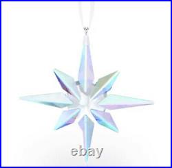 NIB Swarovski Crystal Christmas Star Ornament Aurora Borealis Effect #5403200