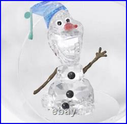 NIB Swarovski Exquisite Design Disney Frozen Olaf Ball Crystal Ornament #5625132