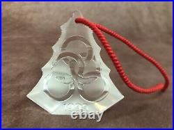 NIB Waterford Crystal 12 Days of Christmas Five Golden Rings Ornament 1999 5thEd