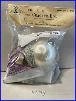 NWT Cracker Box Christmas Ornament Kits River Haze White