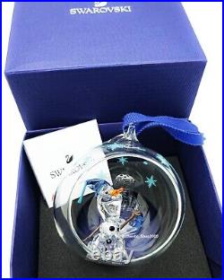 New 100% Authentic SWAROVSKI Frozen Olaf Ball Ornament in Gift Box 5625132