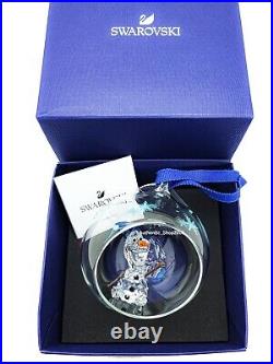 New 100% Authentic SWAROVSKI Frozen Olaf Ball Ornament in Gift Box 5625132