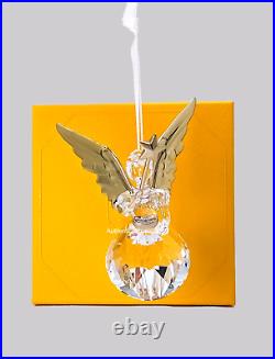 New 100% SWAROVSKI Crystal Holiday Magic Lovely Angel Ornament w Box 5657008