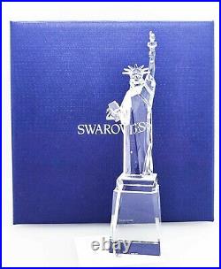 New 100% Swarovski Brand Crystal New York Statue Of Liberty Display Deco 5428011