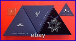 New 2003 Swarovski Annual Crystal Large Christmas Ornament