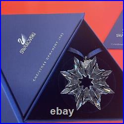 New 2003 Swarovski Annual Crystal Large Christmas Ornament
