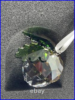 New In Box 100% Authentic Swarovski Acorn Christmas Crystal Ornament #5464870