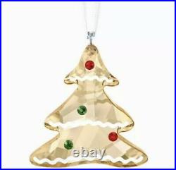 New In Box! Swarovski Crystal GINGERBREAD TREE Christmas Ornament, 5395976