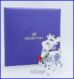New SWAROVSKI 5532575 Holidays Santa's Reindeer Figurine Deco Display Collector