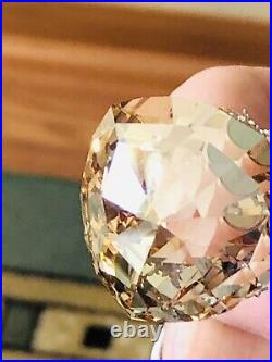 New Swarovski Crystal 1144687 Golden Shadow Ball Ornament InBox WithCertificate