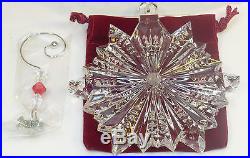 New Waterford 2012 Snow Crystal Annual Christmas Tree Ornament / Enhancer Lead