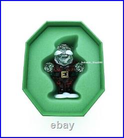 New in Box 100% SWAROVSKI Crystal Holiday Cheers Santa Claus Figurine 5630337