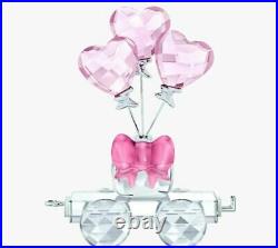 New in Box Swarovski Heart Balloons Wagon #5428615