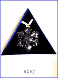 Nib 2016 Large Swarovski Crystal Christmas Ornament Star/snowflake #5180210