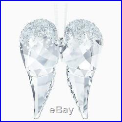 Nib Swarovski Crystal Christmas Angel Wings Ornament #5403312