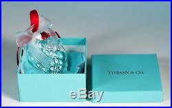 Nice Tiffany & Co Crystal Pine Cone Christmas Ornament